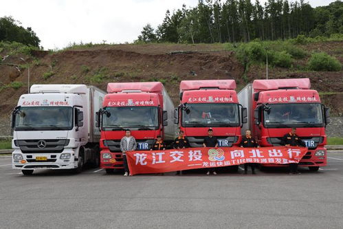 綏芬河至莫斯科tir跨境公路貨運線路正式開通